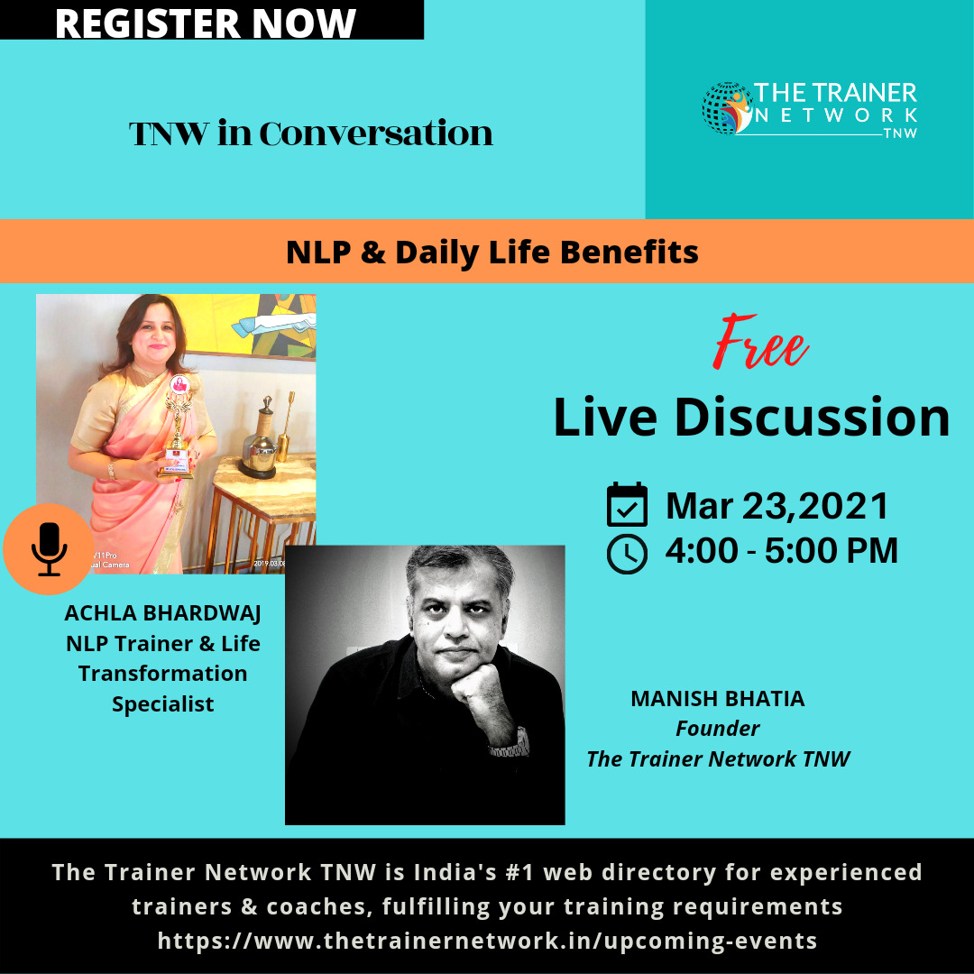NLP Event | The Trainer Network TNW